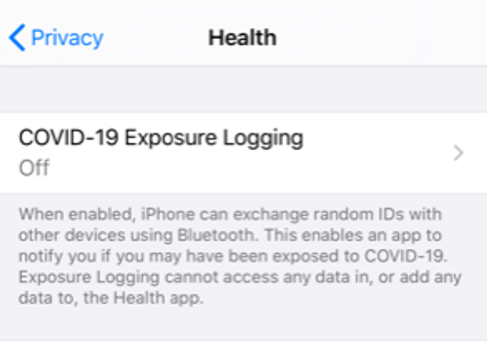 Covid-19 Exposure Logging