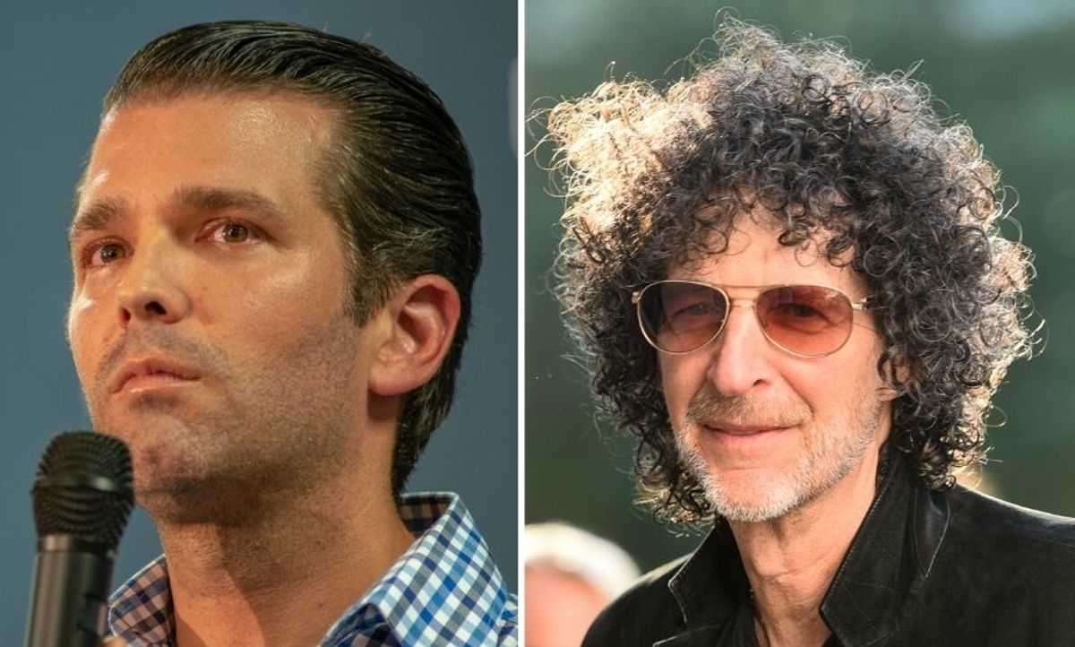 Howard Stern Just Ripped Don Jr. to Shreds With Hilariously Over the Top Praise After Jr. Ranted About Him for Criticizing His Father