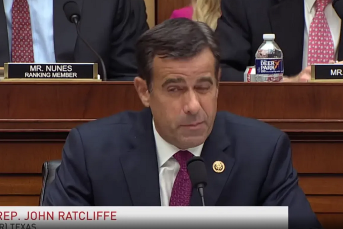 Dumb Dick John Ratcliffe Confirmed As DNI, Because Nothing Matters Anymore