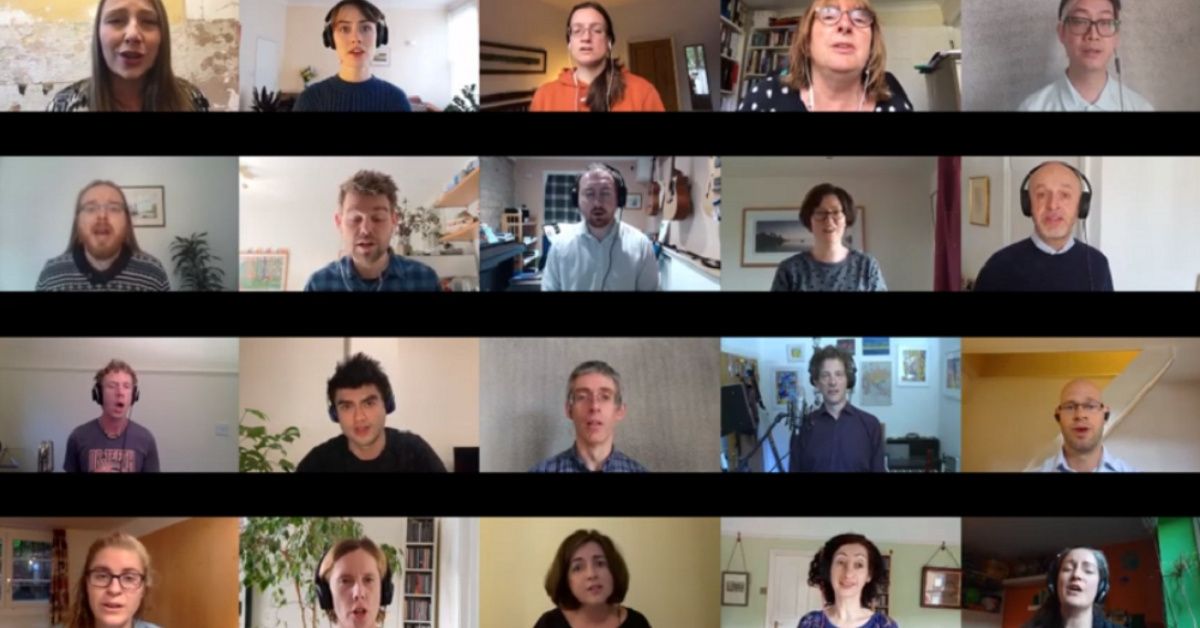Choir Offers Up A Beautiful Virtual Performance Of A Mash-Up Of Beatles Tunes In Place Of Their Canceled Concert