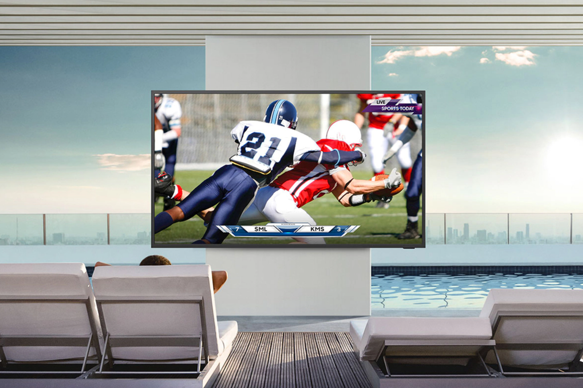 The Samsung Terrace outdoor TV