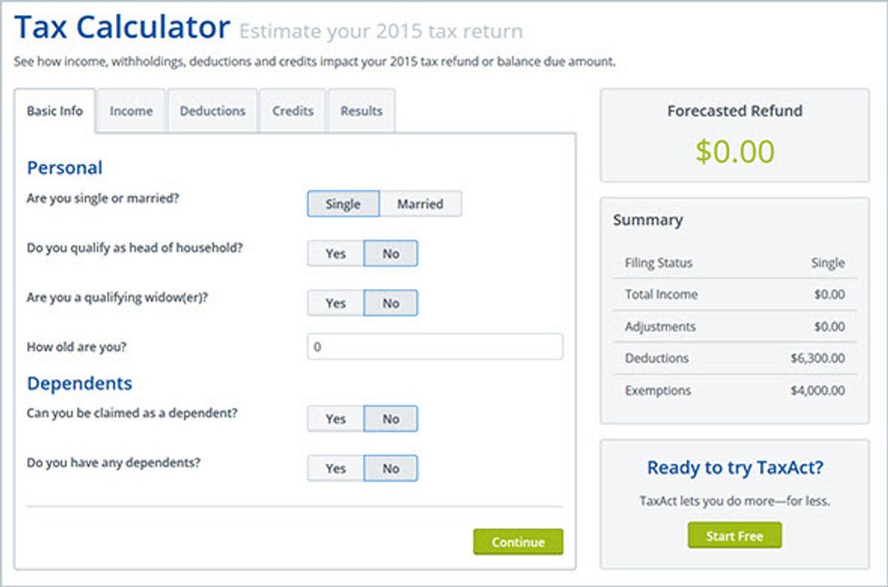 Tax Refund Calculator How To Calculate Your Refund