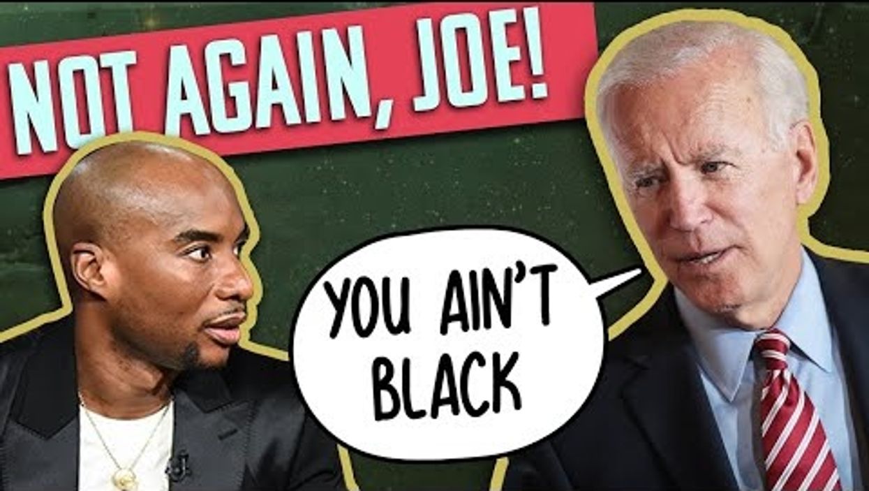 RACIST JOE?! Biden tells radio host Charlamagne Tha God 'YOU AIN'T BLACK' if considering Trump vote
