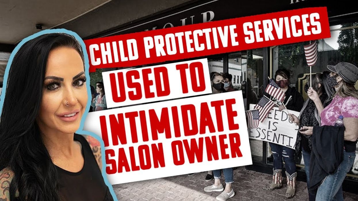 TOO FAR: Oregon government uses CPS to intimidate owner after salon reopens amid COVID-19 lockdown