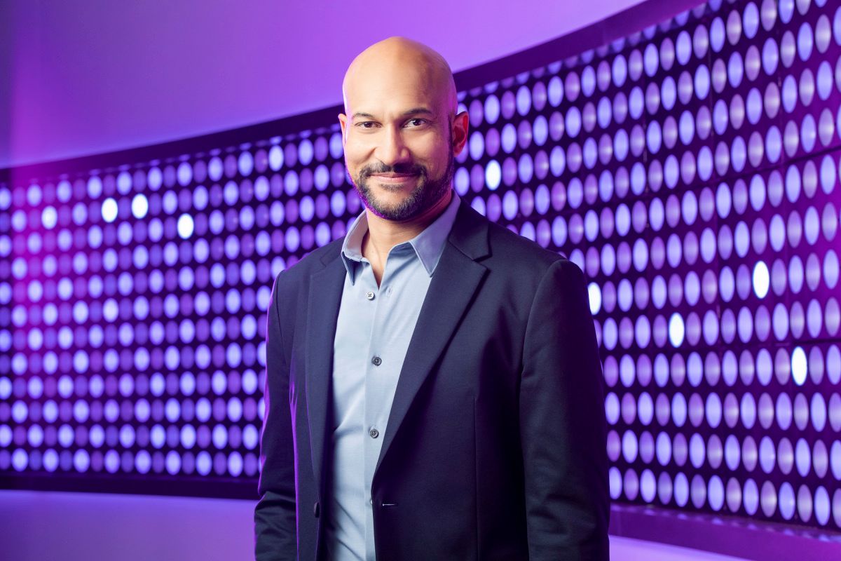 Keegan Michael-Key, host of the CBS series GAME ON!