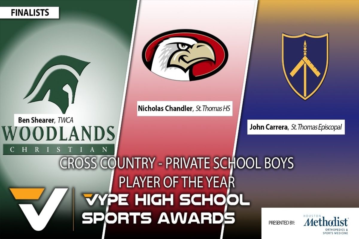 2020 VYPE Awards: Private School Boys Cross Country