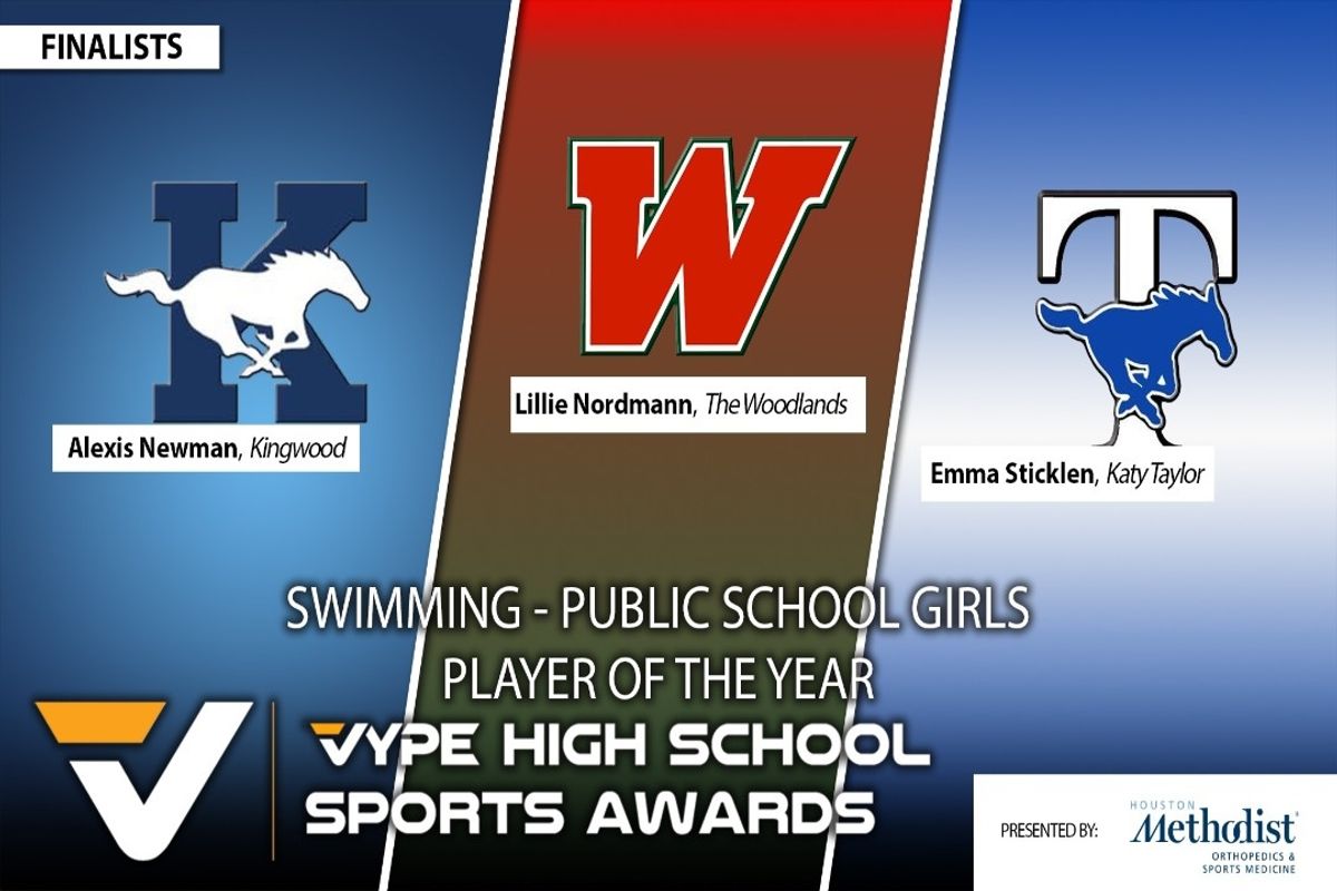 VYPE Awards 2020: Public School Girls Swimming