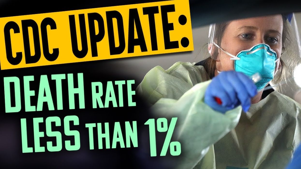 CDC update: COVID-19 death rate predicted to be LESS THAN ONE PERCENT