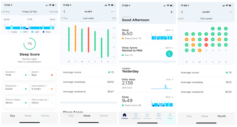 Withings sleep analyzer cheap usa