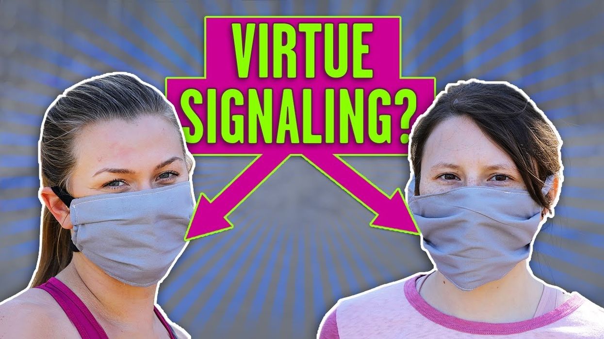How the left is using coronavirus masks as the new VIRTUE SIGNALING, and how MSNBC failed the test