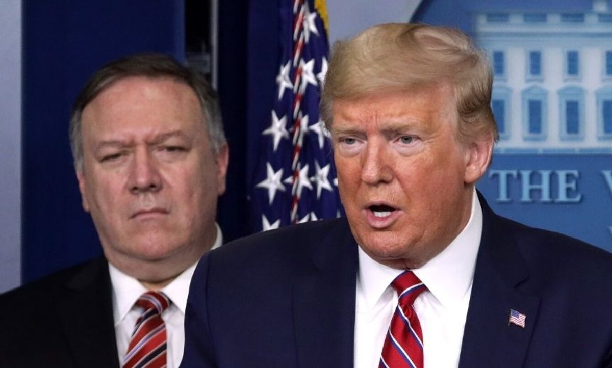 Trump's Secretary of State Hilariously Contradicts Trump After He Calls to 'Close Down' Social Media Channels