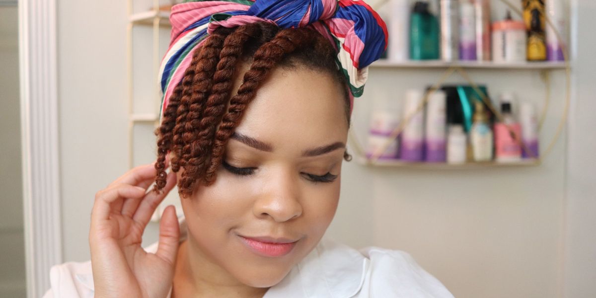 How I Hydrate, Detangle & Retwist My Natural Hair