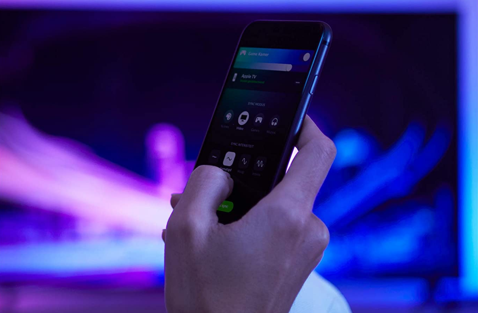 Philips Hue Play HDMI Sync Box app control