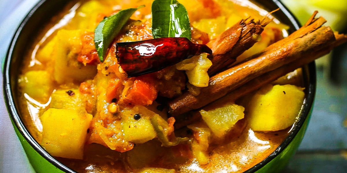Sri Lankan Inspired – Sweet Potato Curry - My Recipe Magic