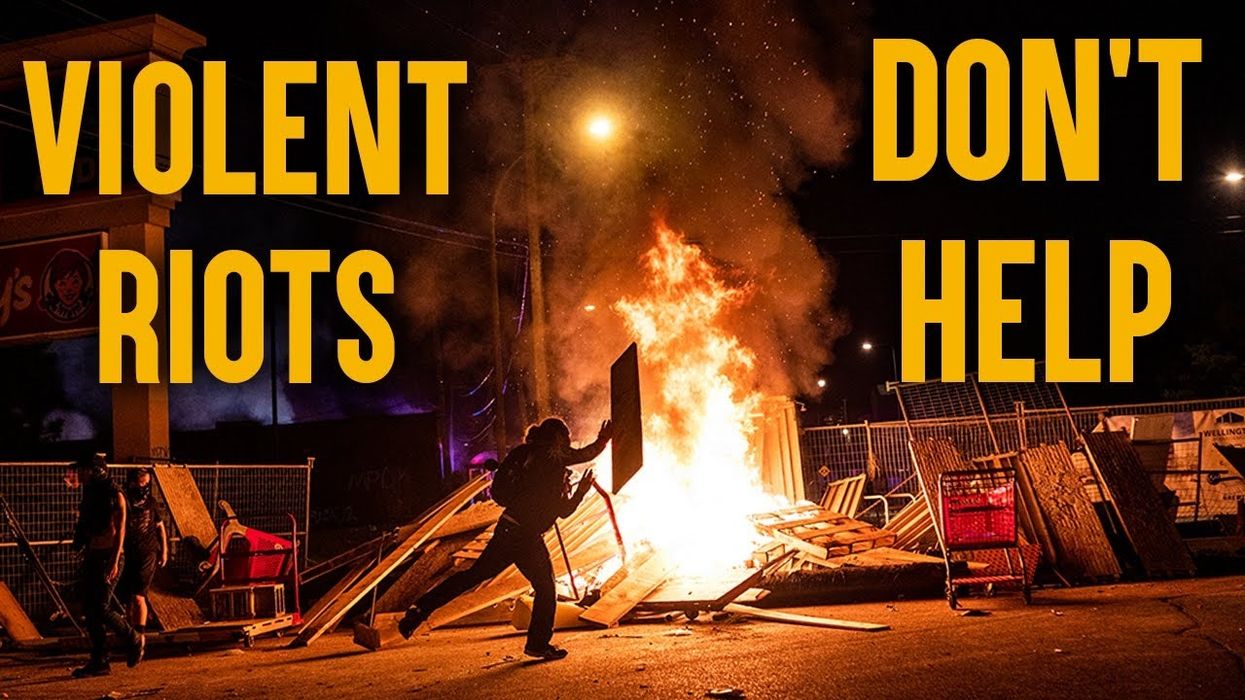 WE'RE ALL ON THE SAME SIDE! Riots and looters destroy Minneapolis but do nothing for George Floyd​