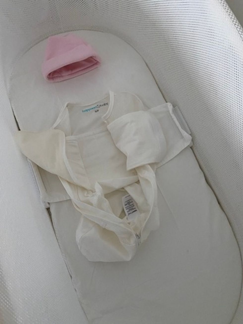 Inside look of Snoo smart sleeper bassinet