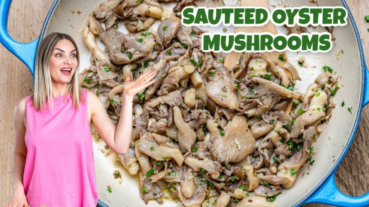 Sautéed Oyster Mushrooms Recipe (Vegan & Paleo)