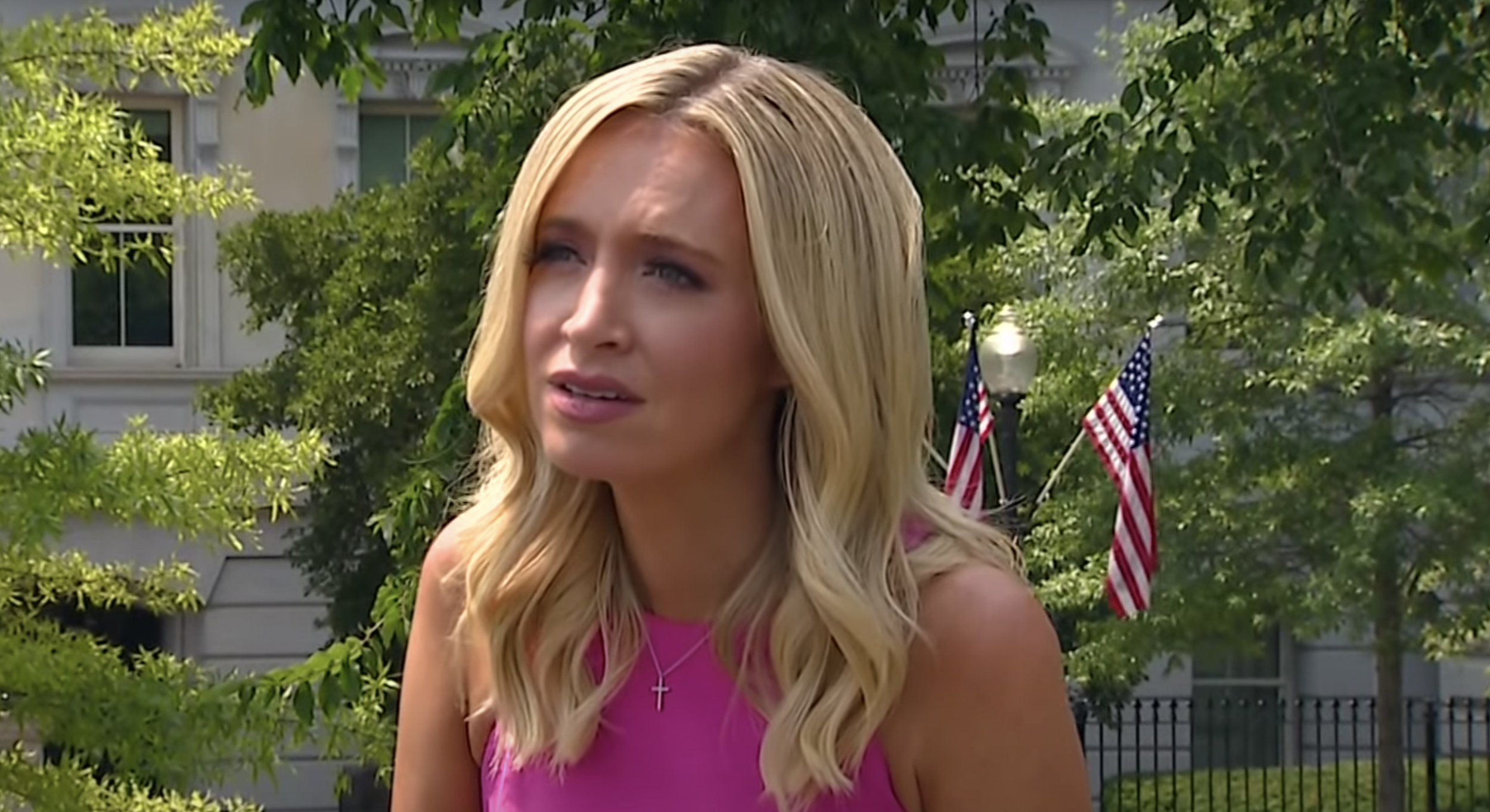 Kayleigh McEnany Was Asked About Mary Trump's New Book and Her Response Was Right Out of Trump's Playbook