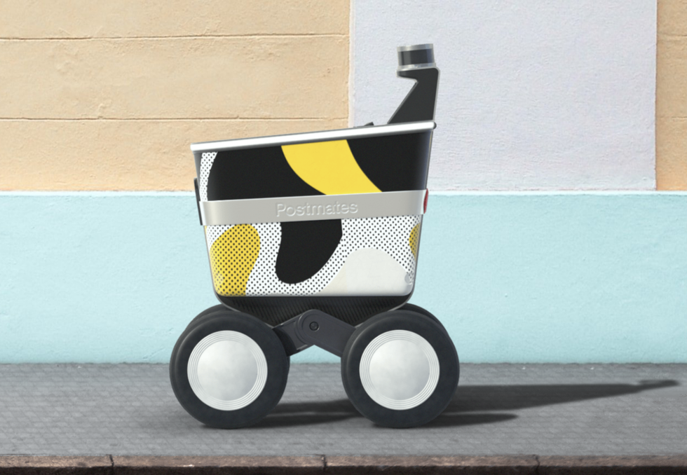 Serve delivery robot by Postmates