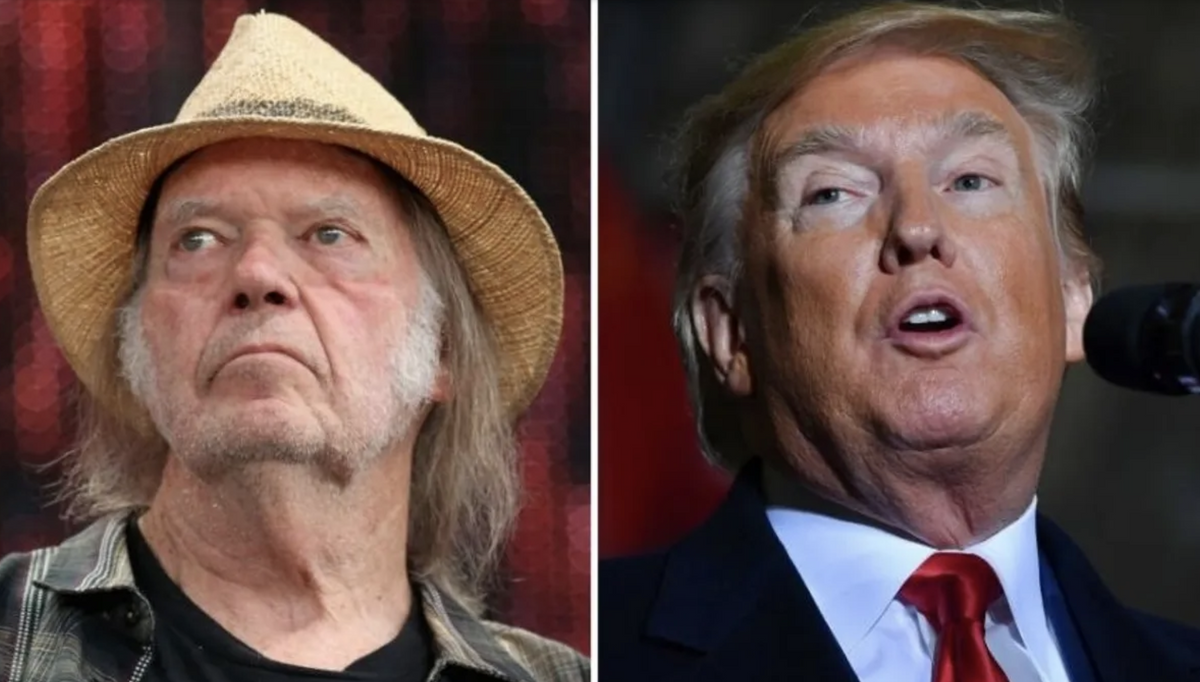 Neil Young Just Offered Trump a New Recording of One of His Songs to Play at His Rallies, and It's Savage AF
