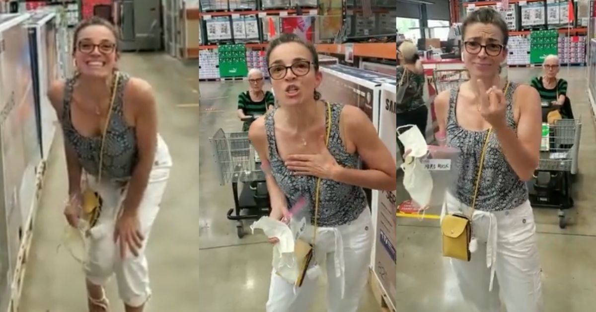 Florida Woman Claims To Be A Doctor In Condescending Rant After Being Asked To Wear Mask In Costco