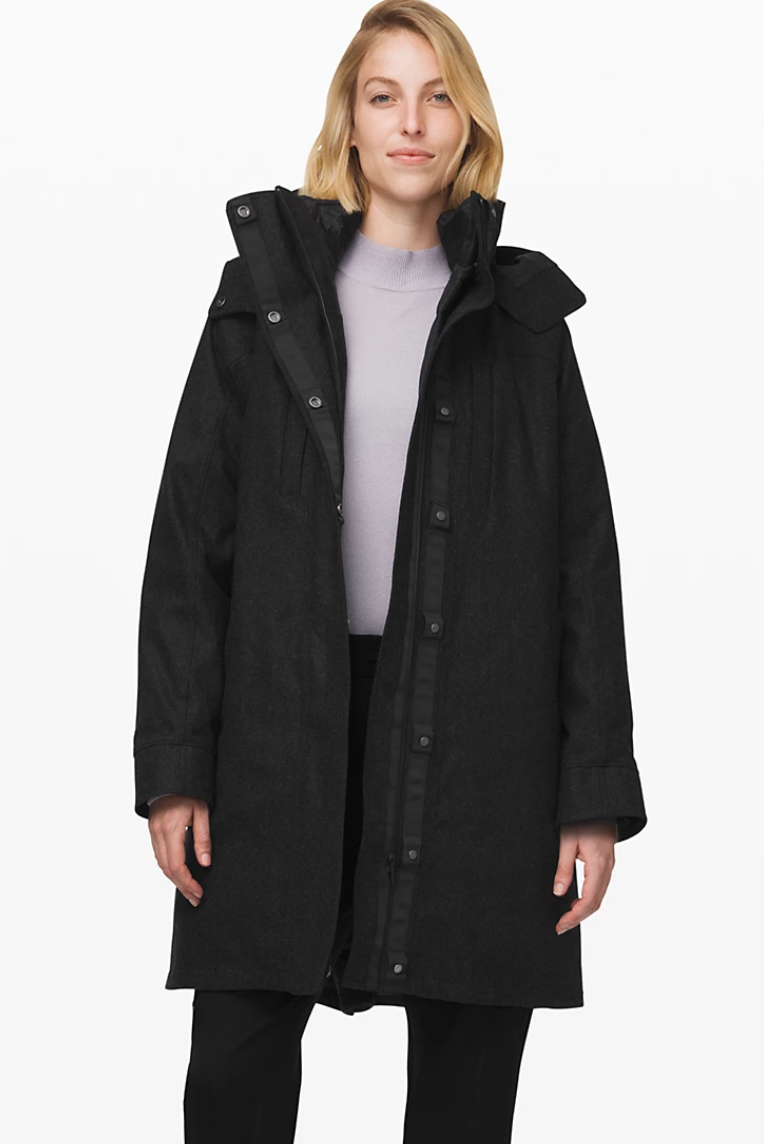 lululemon roam far wool coat