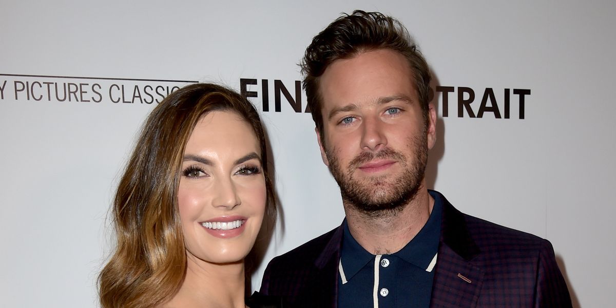 Armie Hammer Elizabeth Chambers Are Splitting Up Paper