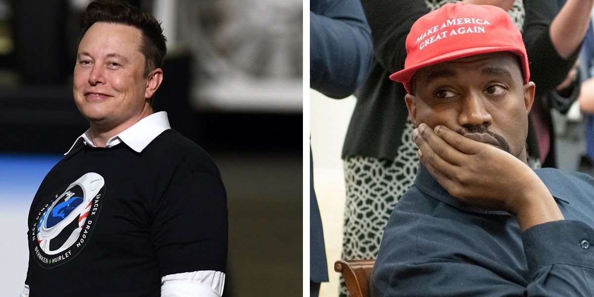 Elon Musk Quickly Backtracks Endorsement Of Kanye For President