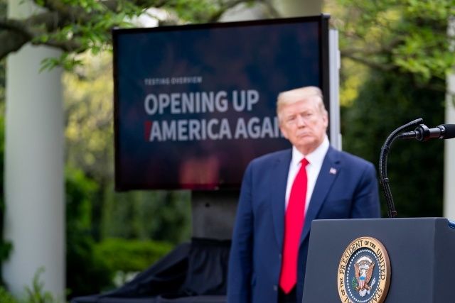 Opening up america again