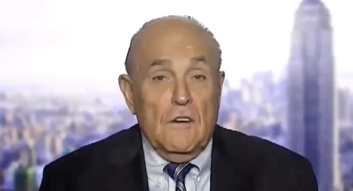 Rudy Giuliani Just Threw Trump Under the Bus, Claiming Most of His Tax Returns Have Been 'Audited' and 'Settled'