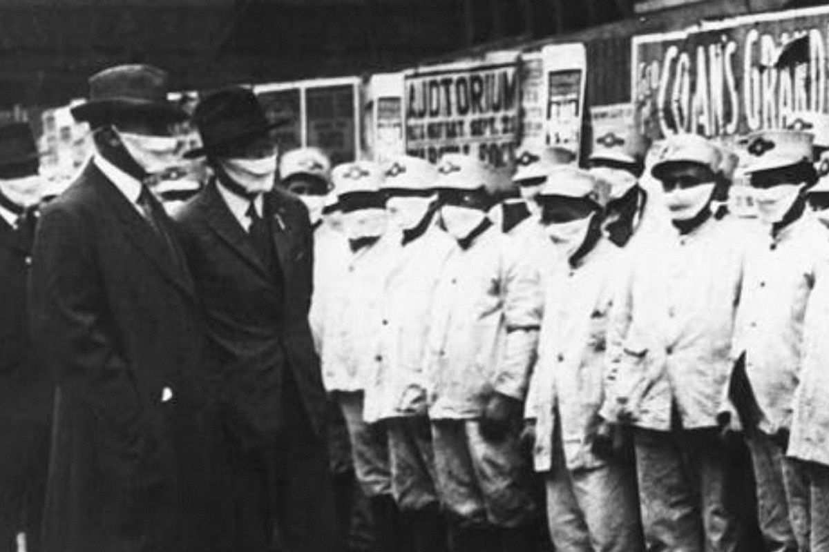 Mask resistance isn't new—there were plenty of anti-maskers during the 1918 pandemic as well