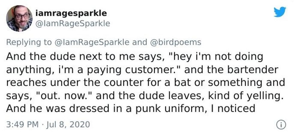 Bartender explains why he swiftly kicks out Nazis even if they're 'not ...