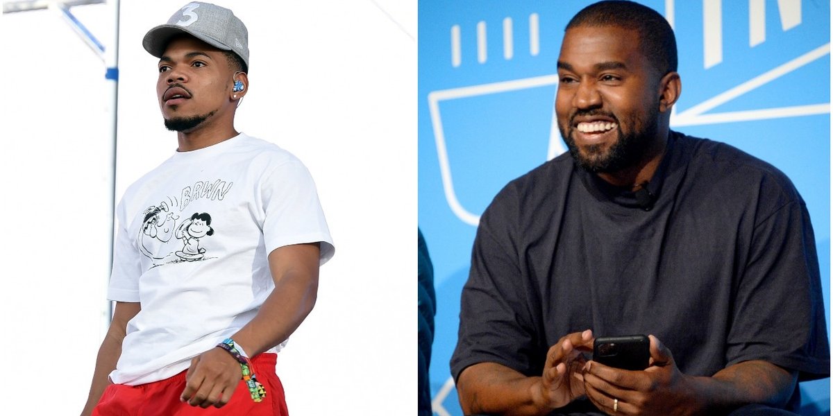 Chance the Rapper Criticized For Defending Kanye West's Presidential ...