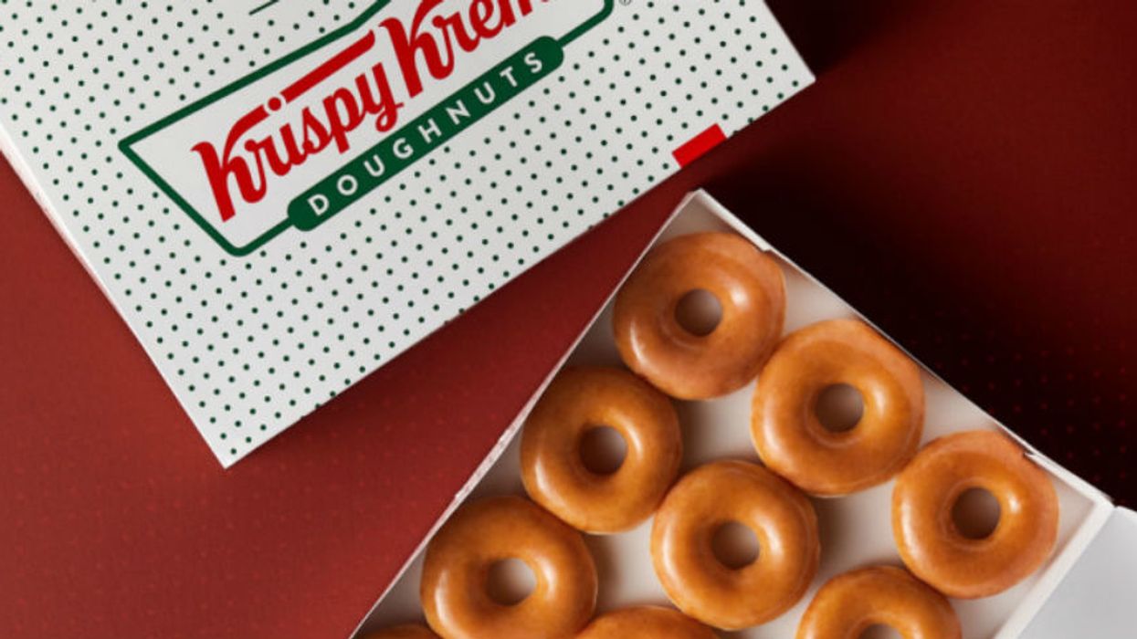 Krispy Kreme is giving away free doughnuts to celebrate Election Day