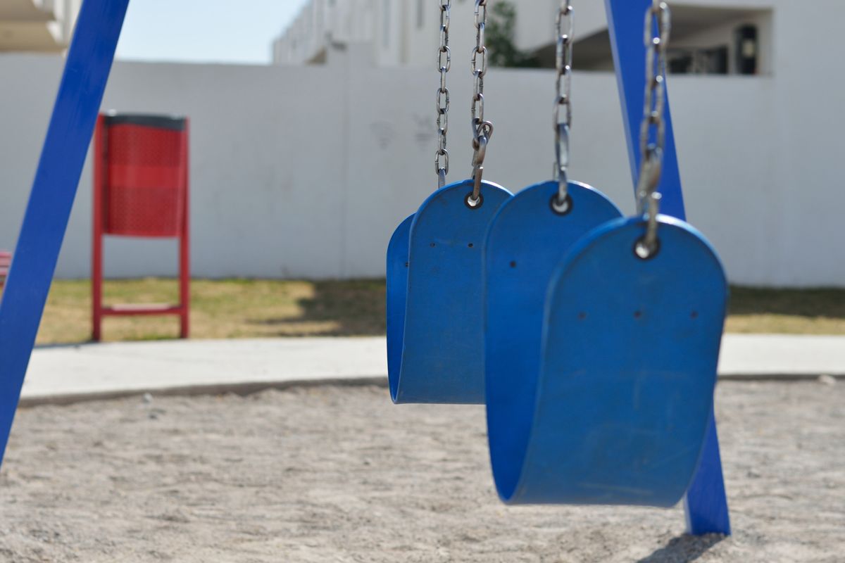 school playground empty