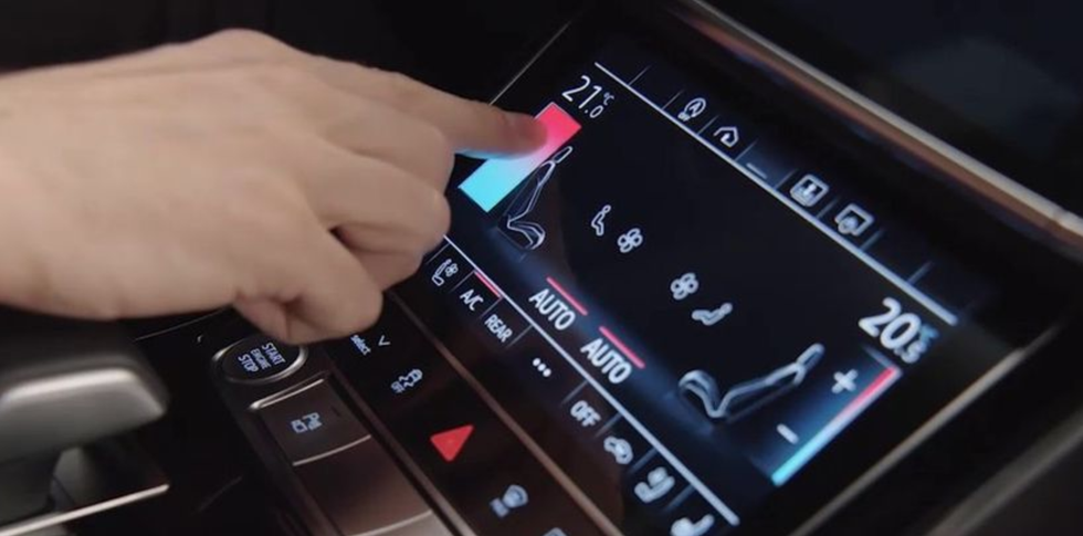 Audi MMI display