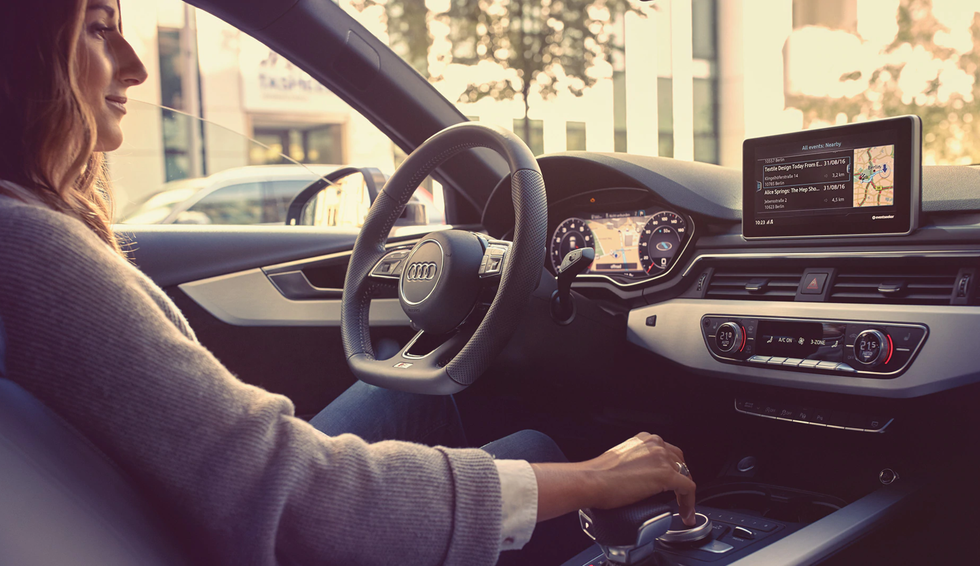 Audi infotainment system