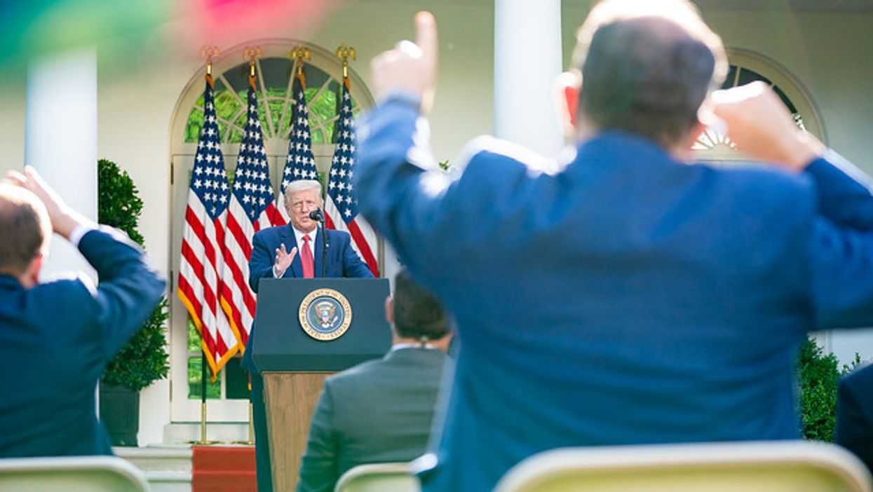 Donald Trump, press conference, White House