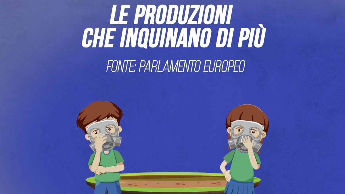 Ambiente, ecco le produzioni che inquinano di più
