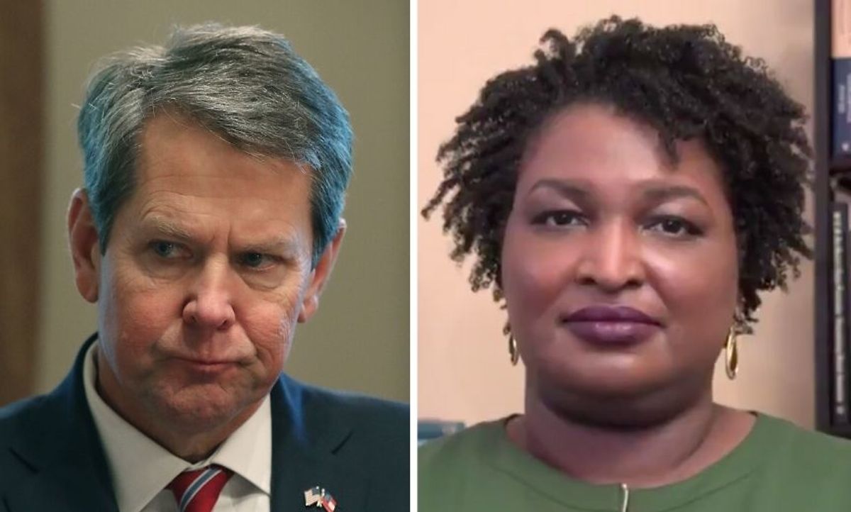 Stacey Abrams Just Ripped Georgia's Governor to Shreds After He Announced a Ban on Mask Mandates in the State