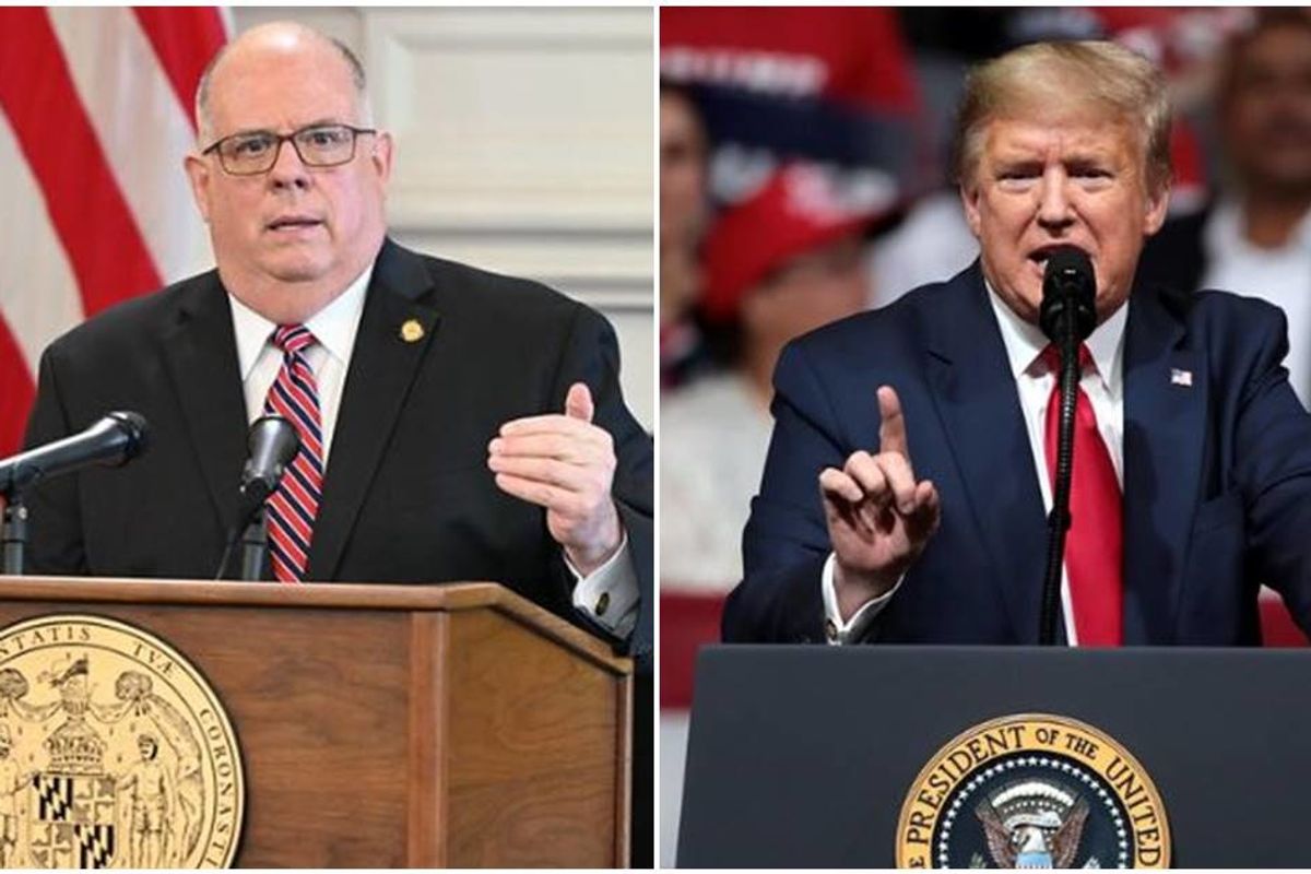 Maryland's Republican governor drops a truth bomb on Trump's failed COVID-19 response
