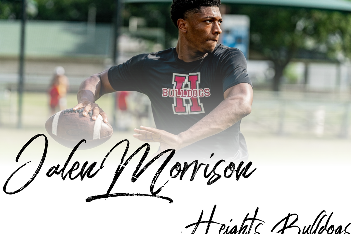 THE PRINCE of HISD: Heights' QB Morrison headlining state's biggest district
