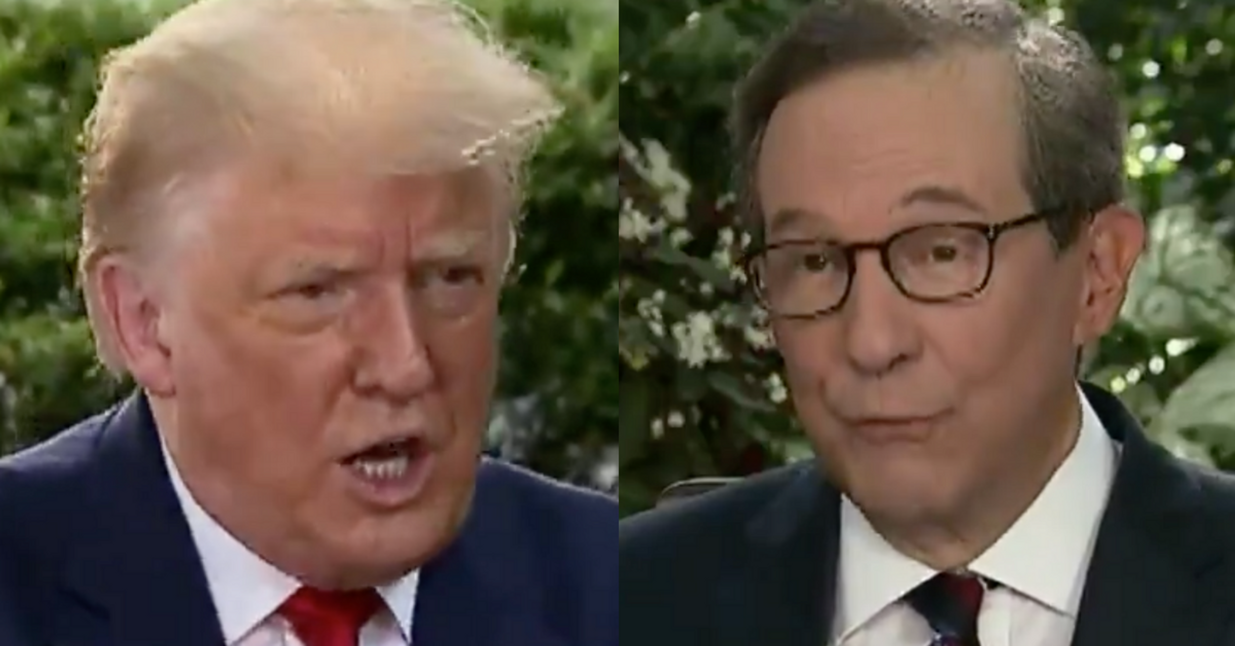 Trump Tried to Fact-Check Chris Wallace Over Biden's Position on Police Funding and It Backfired Immediately