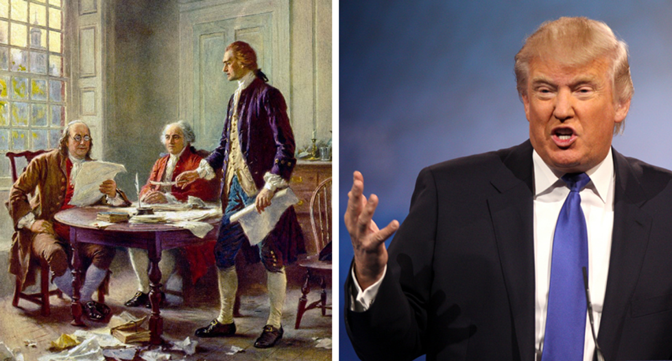 trump founding fathers trump founding fathers