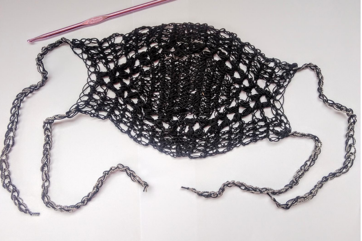 Anti-Maskers Are Crocheting Useless Spite Masks To Own The Libs