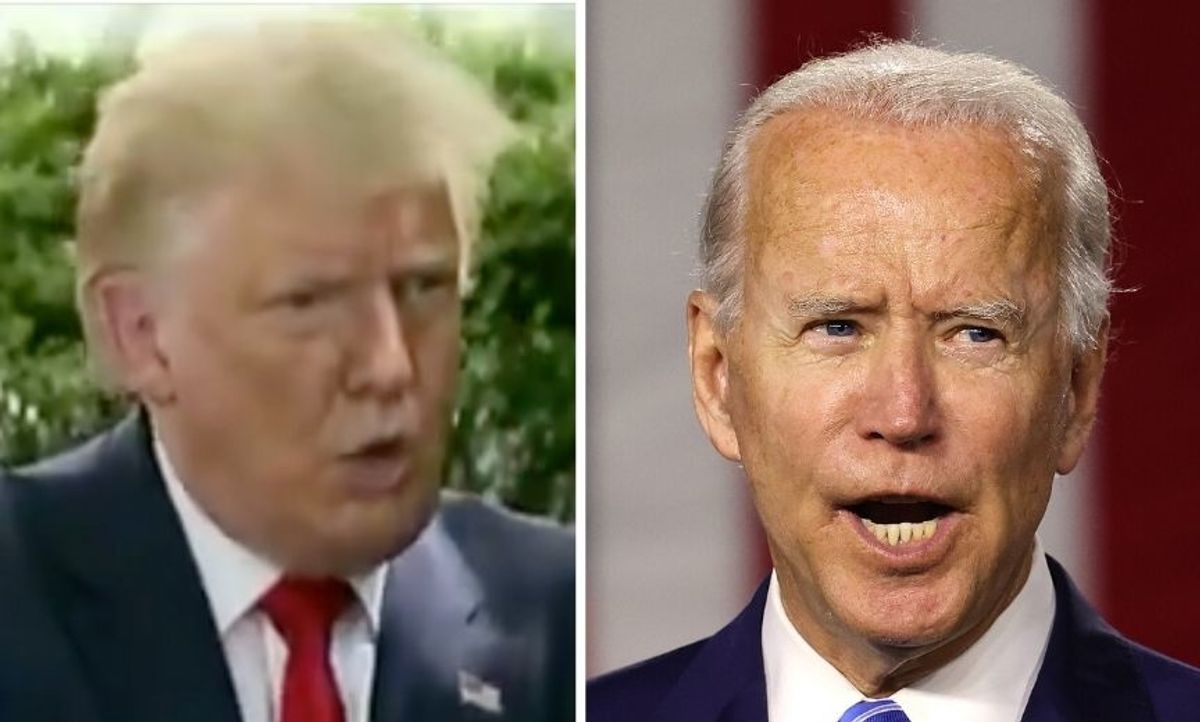 Trump Refused to Say Whether He Would Accept the Election Results and Biden Just Savagely Fired Back