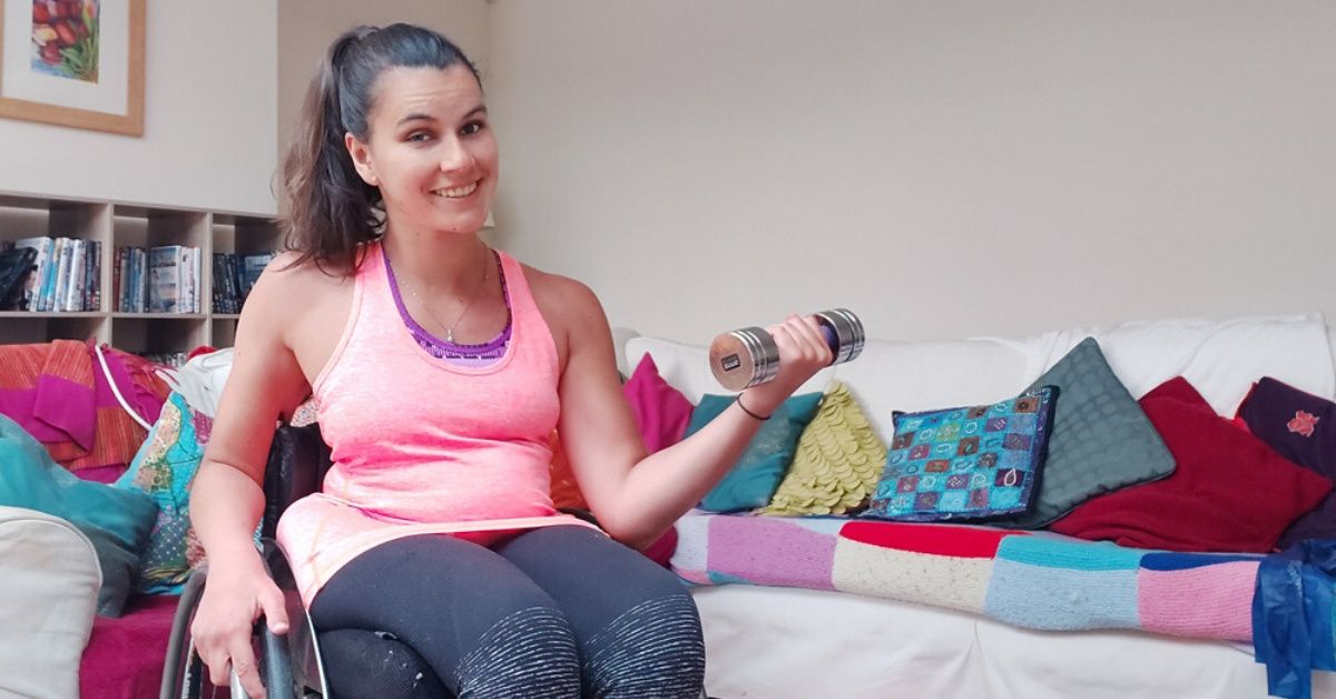 Disabled Woman Becomes YouTube Star With Her Lockdown Wheelchair Workouts