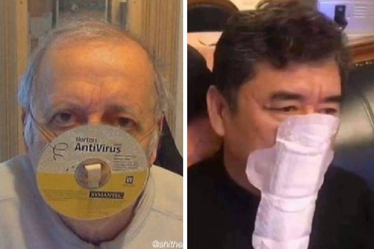 Yes All The Dipsh*ts Are Still Freaking Out About Masks