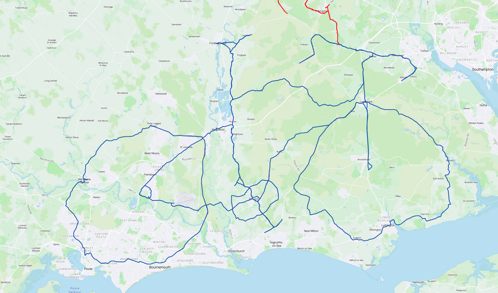 The best Strava Art: Expert GPS running and cycling drawings - Gearbrain