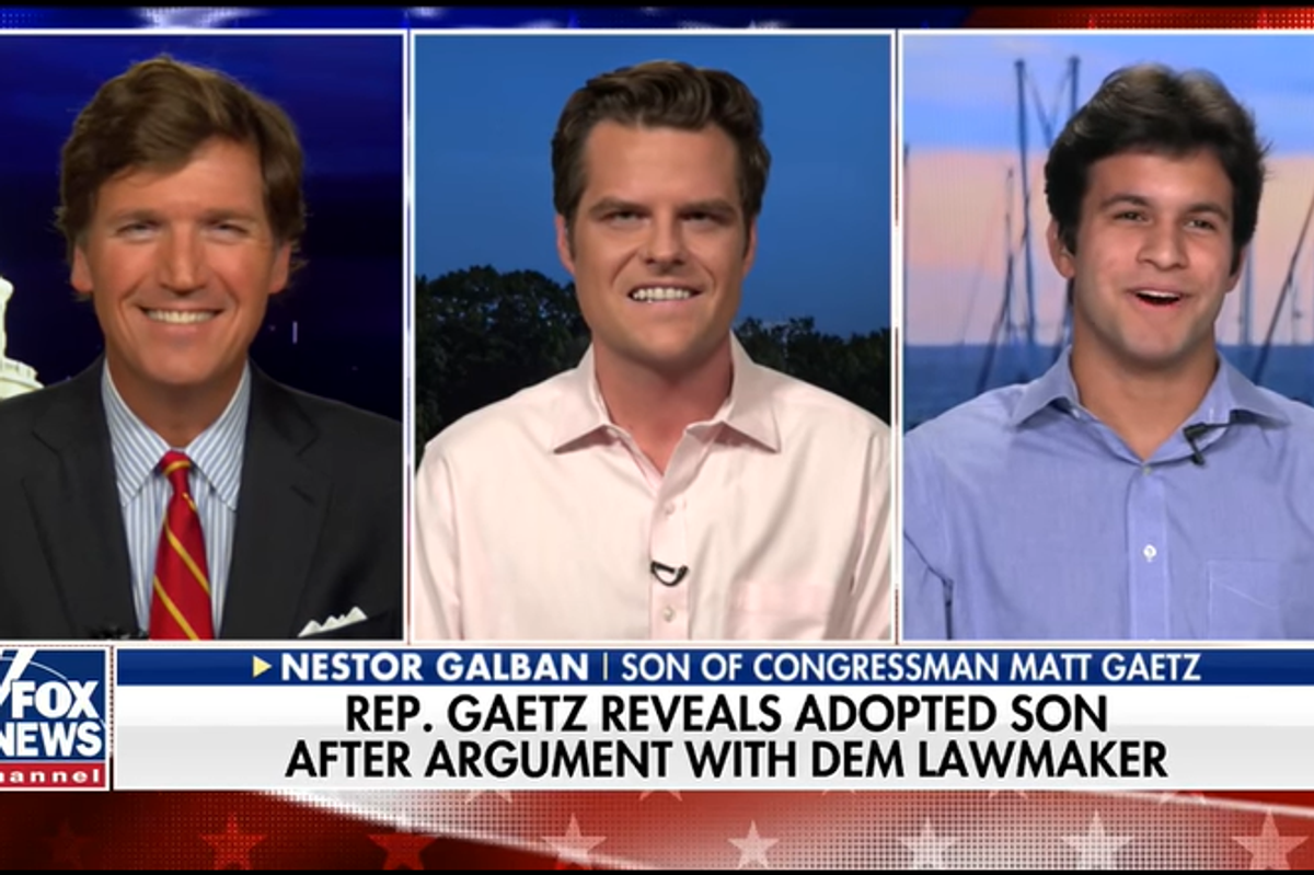 Tucker Carlson And Matt Gaetz Talk About Discrimination Against Whites, With Nestor!